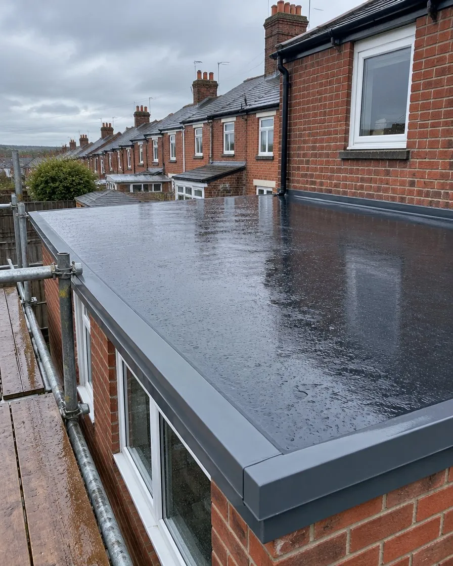 EPDM rubber roofing in Sennen